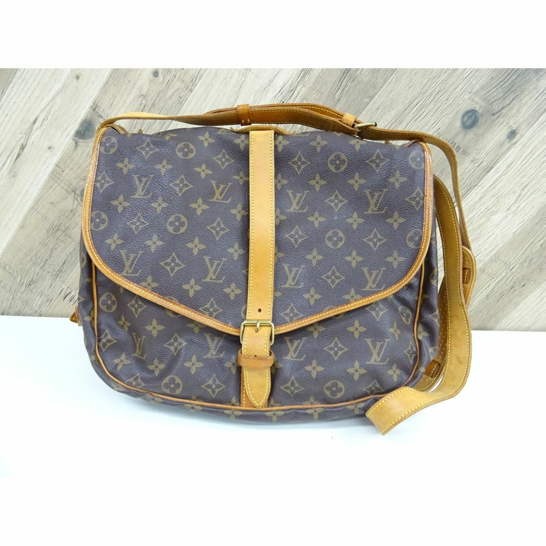 LOUIS VUITTON  モノグラム ソミュール 35 ショルダーバッグ