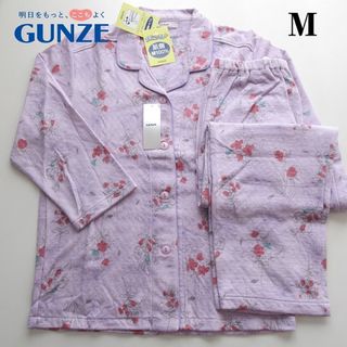 グンゼ(GUNZE)の定価6490円　秋冬キルト 【Mサイズ】グンゼパジャマあったか 肌側綿100％(パジャマ)