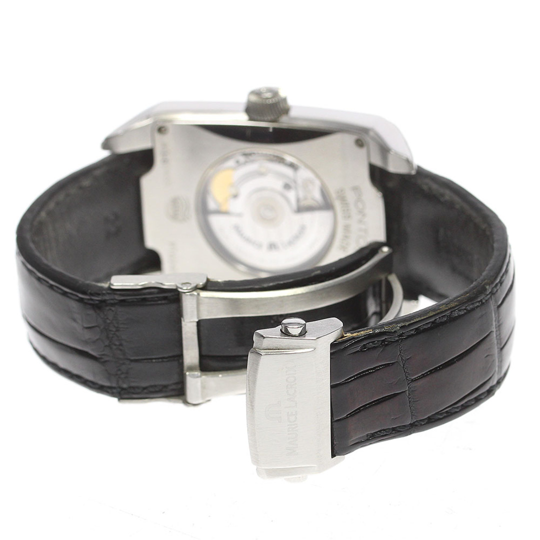 MAURICE LACROIX(モーリスラクロア)のモーリスラクロア MAURICE LACROIX PT6247 ポントス レクタンギュラー デイト 自動巻き メンズ _770640 メンズの時計(腕時計(アナログ))の商品写真