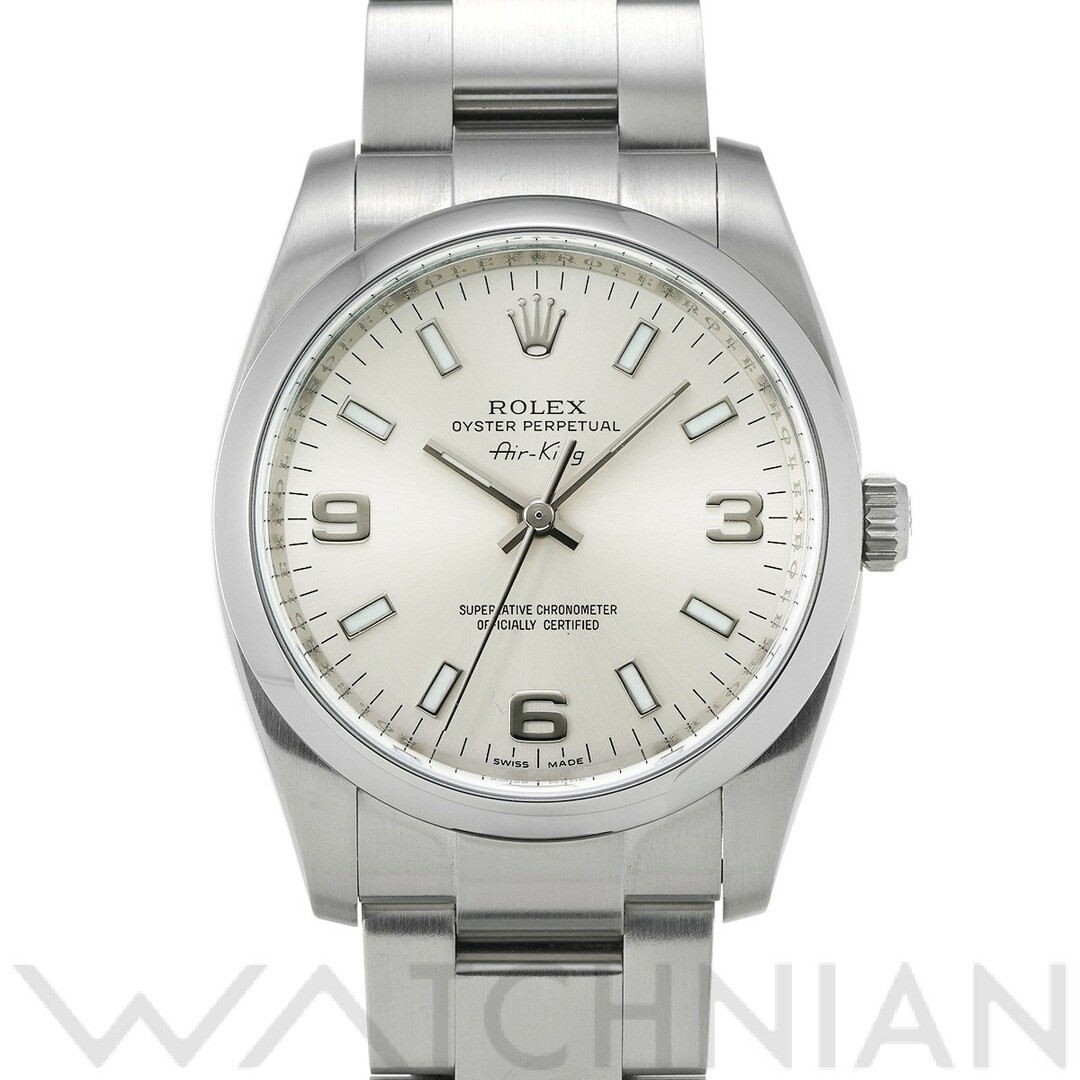 ロレックス ROLEX 114200 M番(2007年頃製造) シルバー メンズ 腕時計