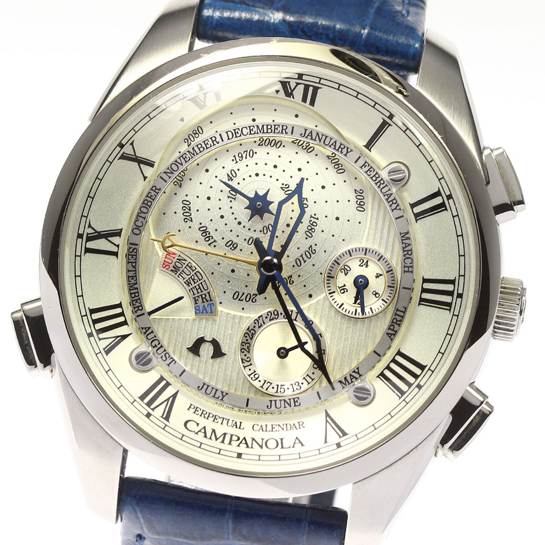 シチズン CITIZEN CTR57-0981/6704-T007881 カンパノラ 408 コンプリートパーペチュアルカレンダー クォーツ メンズ 内箱・保証書付_772945