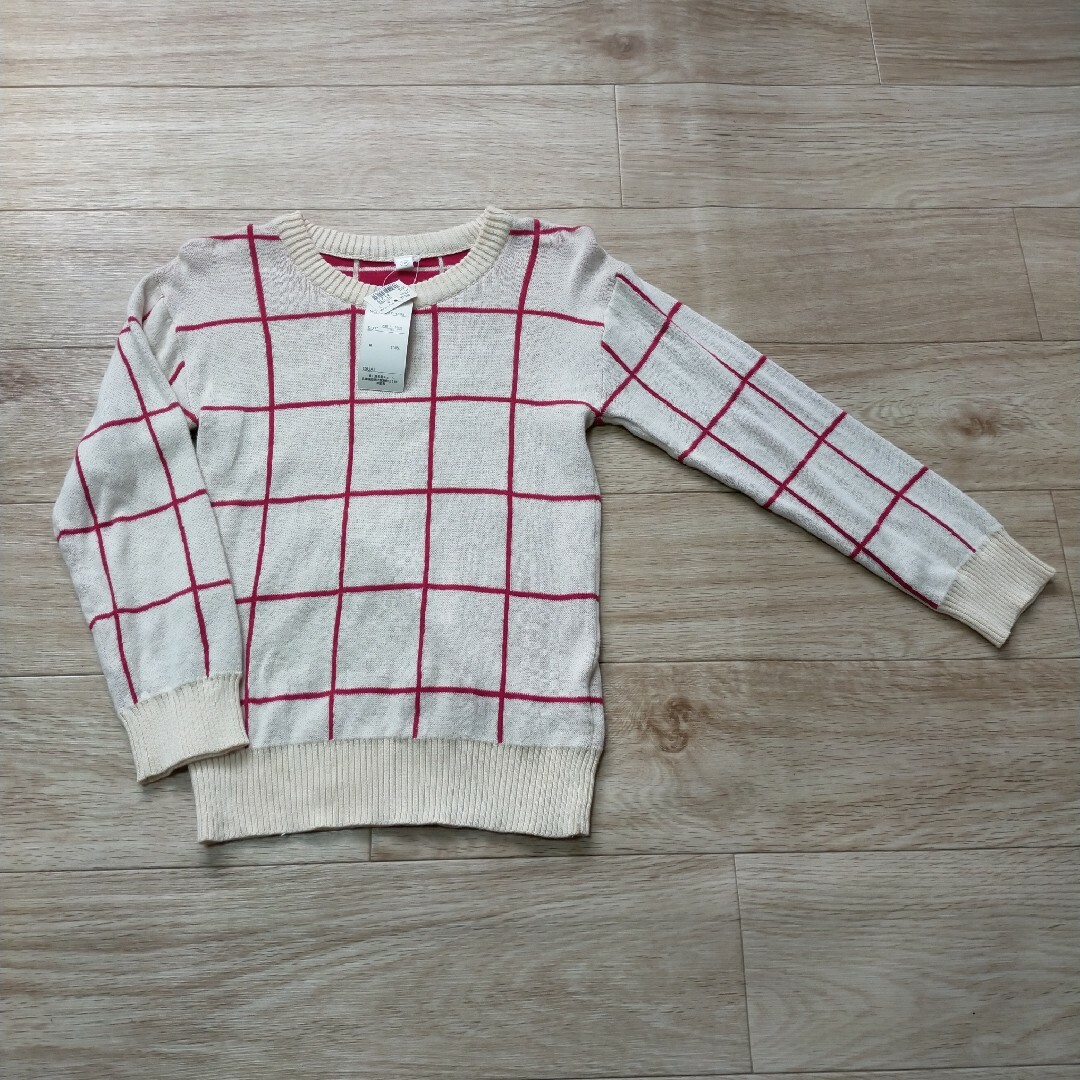 西松屋(ニシマツヤ)の西松屋　新品　ニット　120cm キッズ/ベビー/マタニティのキッズ服女の子用(90cm~)(ニット)の商品写真