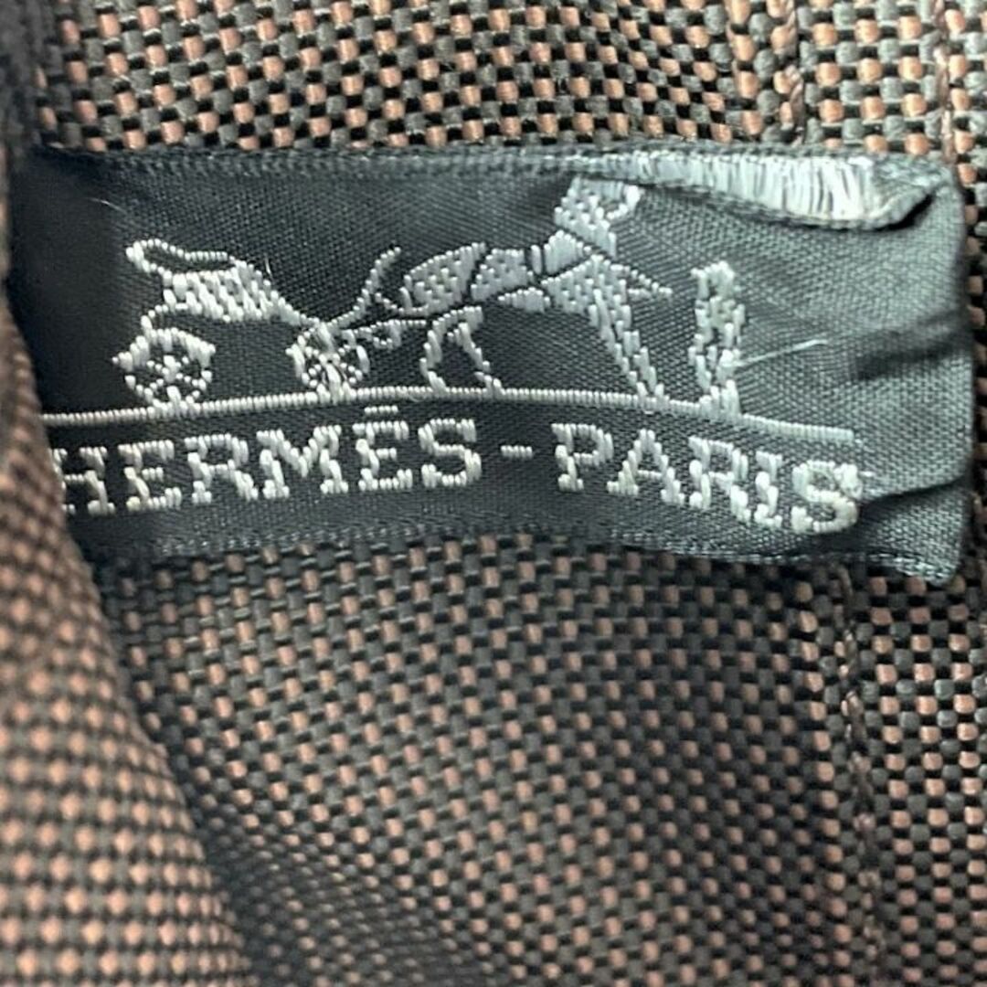 HERMES エルメス エールライン MM トートバッグ グレー系 A4可-