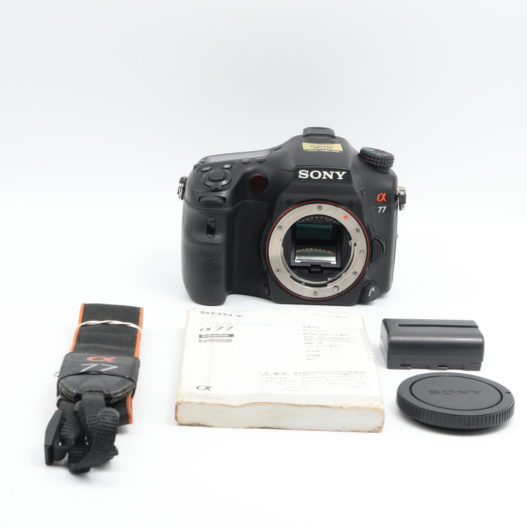 SONY 【難品】ソニー SONY デジタル一眼 α77 ボディ SLT-A77Vの通販 by SOREA-カメラ機材リユースショップ-'s  shop｜ソニーならラクマ