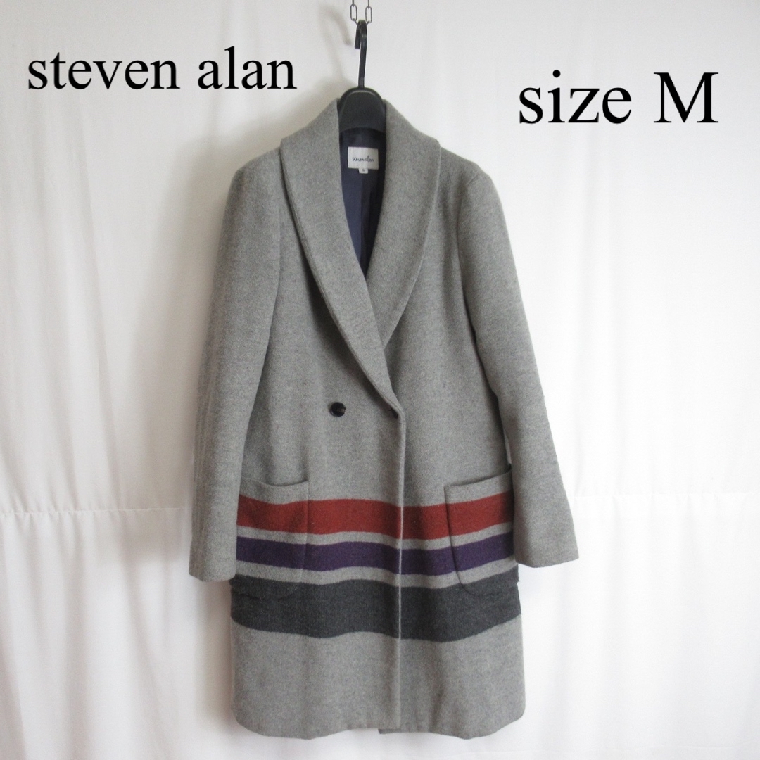 steven alan - steven alan ダブル チェスター コート アウター