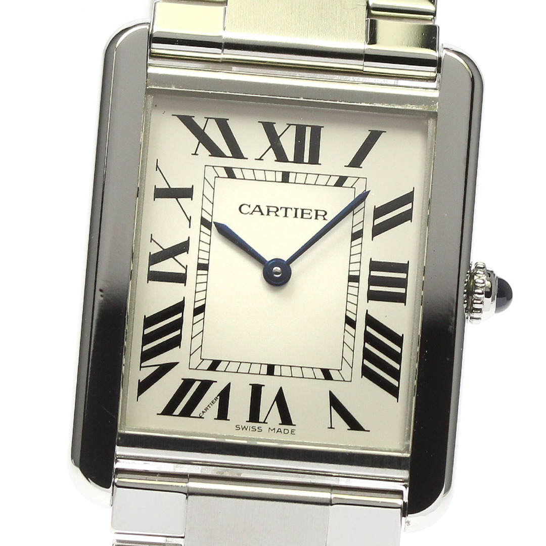 カルティエ CARTIER W5200014 タンクソロ LM クォーツ メンズ _775911