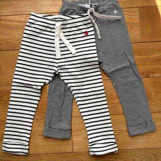 プチバトー(PETIT BATEAU)のプチバトー　24mパンツ2枚セット(パンツ)