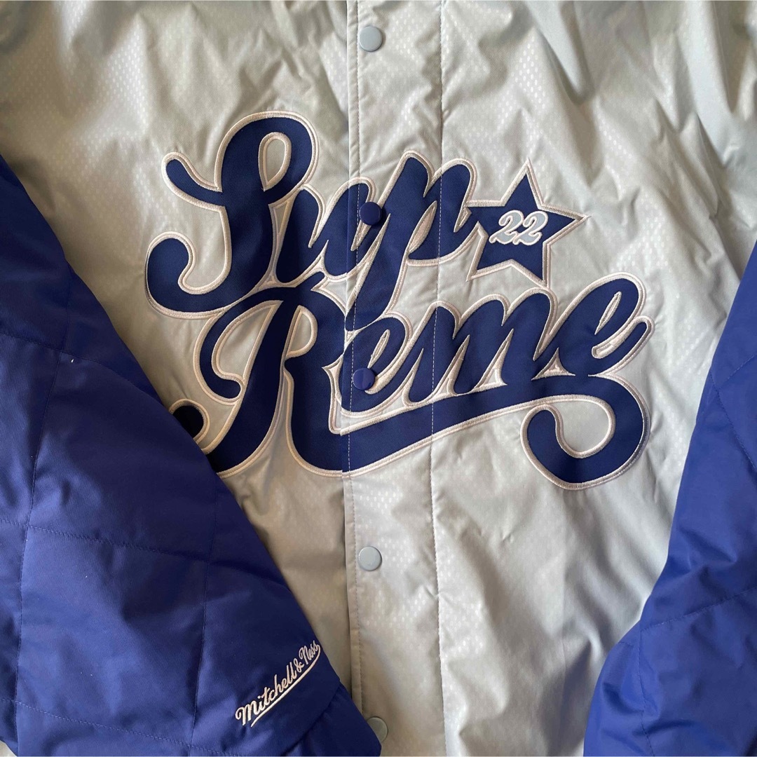 supremeミッチェル&ネスコラボジャケット-