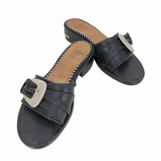 TOGA - 新品 TOGA PULLA スエード バックル ストラップ サンダル 37 の