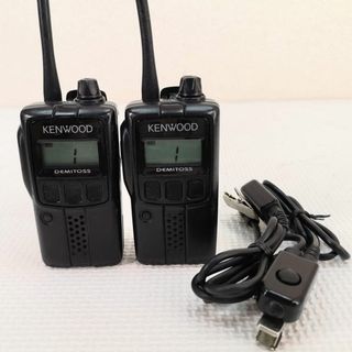 ケンウッド(KENWOOD)のラスト KENWOOD 特定小電力トランシーバー UBZ-EA20R 2台セット(アマチュア無線)