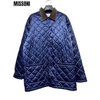 美品 MISSONIミッソーニ 高級 MIXツイード ロングコート マルチカラー