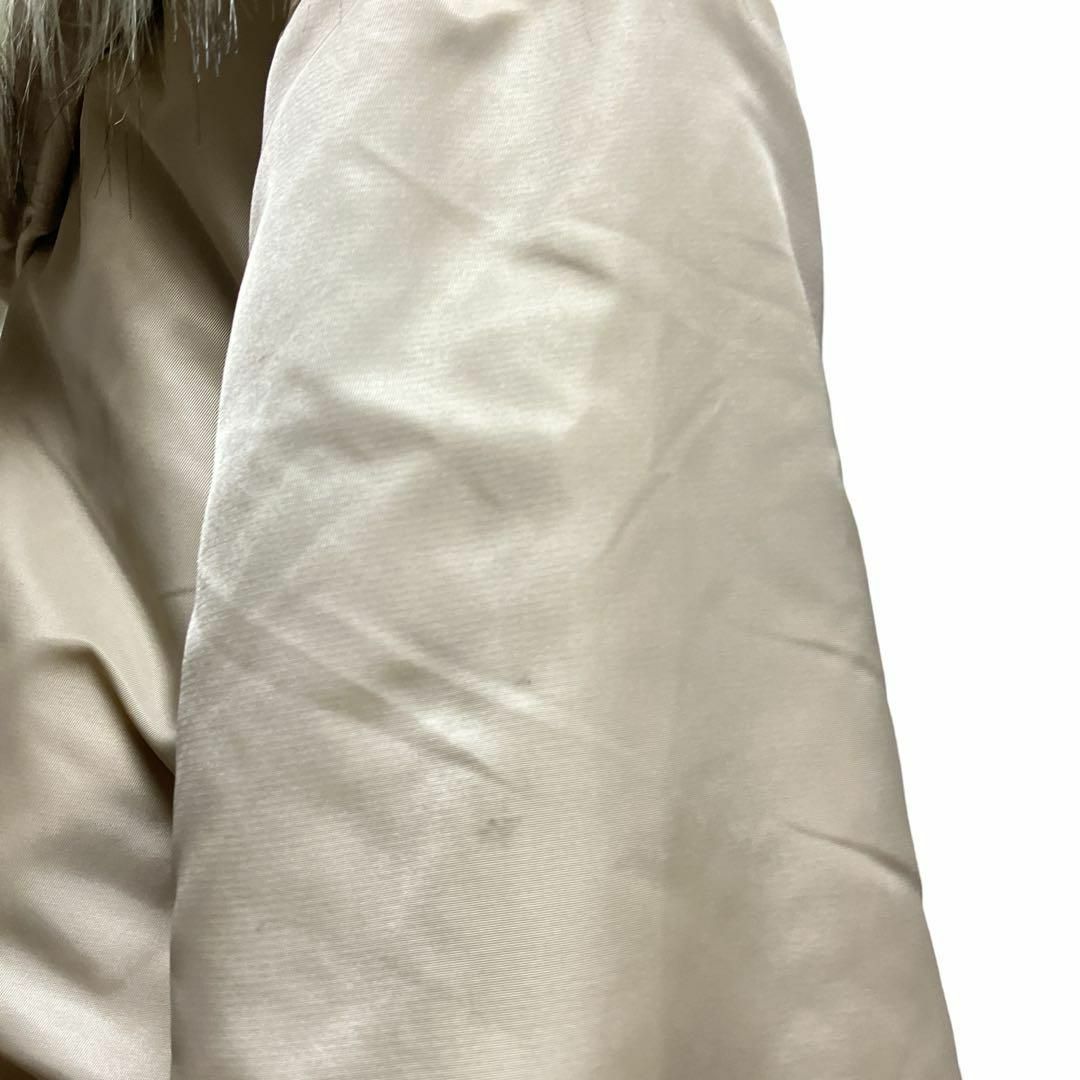 GU(ジーユー)のGU ジャケット　アウター　ファー付き　ピンク系　Sサイズ　レディース　防寒 レディースのジャケット/アウター(ナイロンジャケット)の商品写真