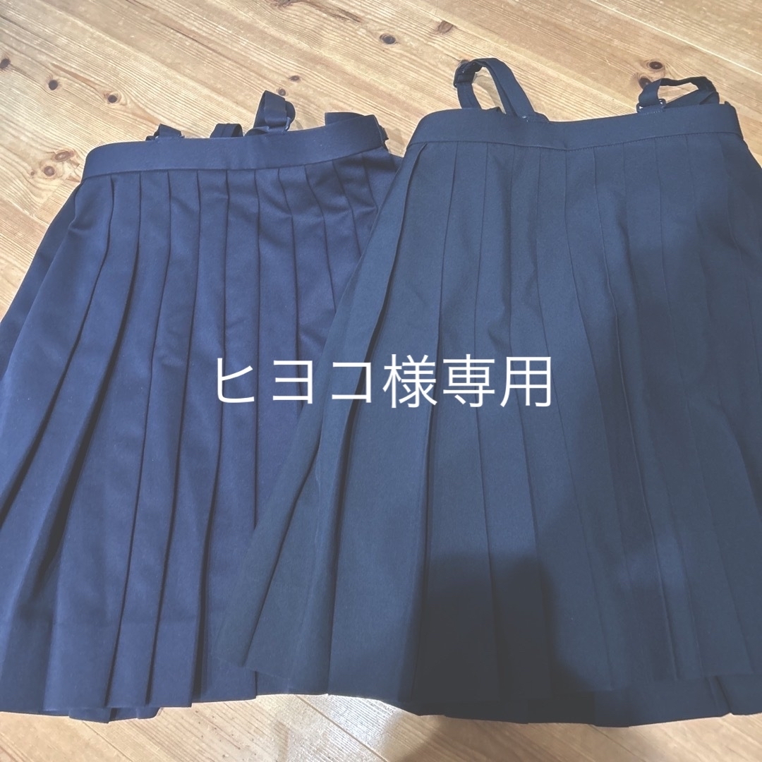 KANKO(カンコー)のカンコー女の子制服スカート150 春夏用と秋冬用　二枚 キッズ/ベビー/マタニティのキッズ服女の子用(90cm~)(スカート)の商品写真