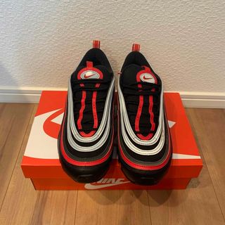 NIKE AIR MAX 97  ナイキ エアマックス 赤黒銀 27cm