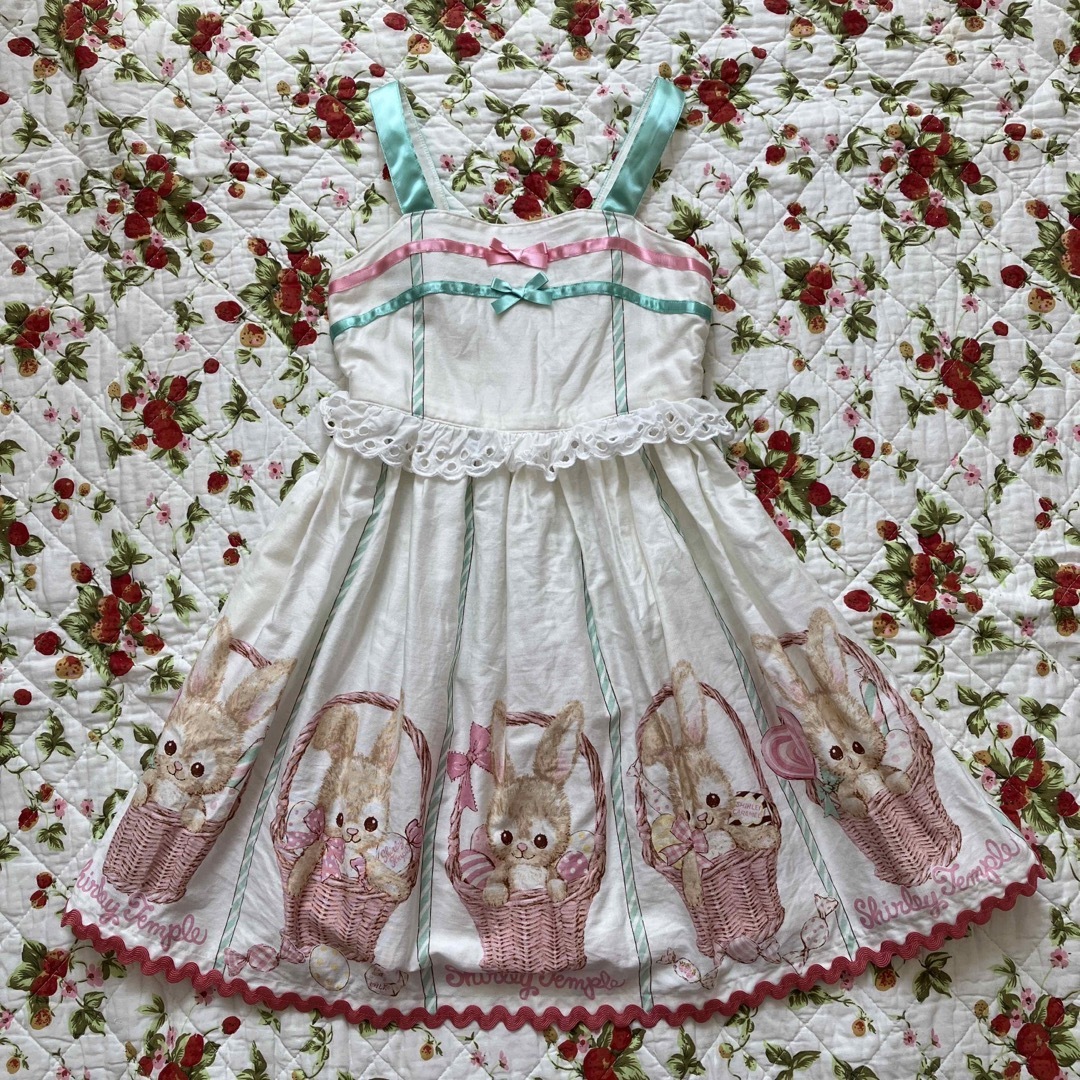 シャーリーテンプル バニーバスケット キャンディバニー うさぎセット 120-