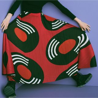 プリーツプリーズイッセイミヤケ(PLEATS PLEASE ISSEY MIYAKE)のPLEATS PLEASE ISSEY MIYAKE RECORD SKIRT(ロングスカート)