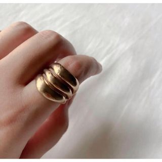 アメリヴィンテージ(Ameri VINTAGE)の୨୧ Vintage rétro Gold Unique Ring(リング(指輪))