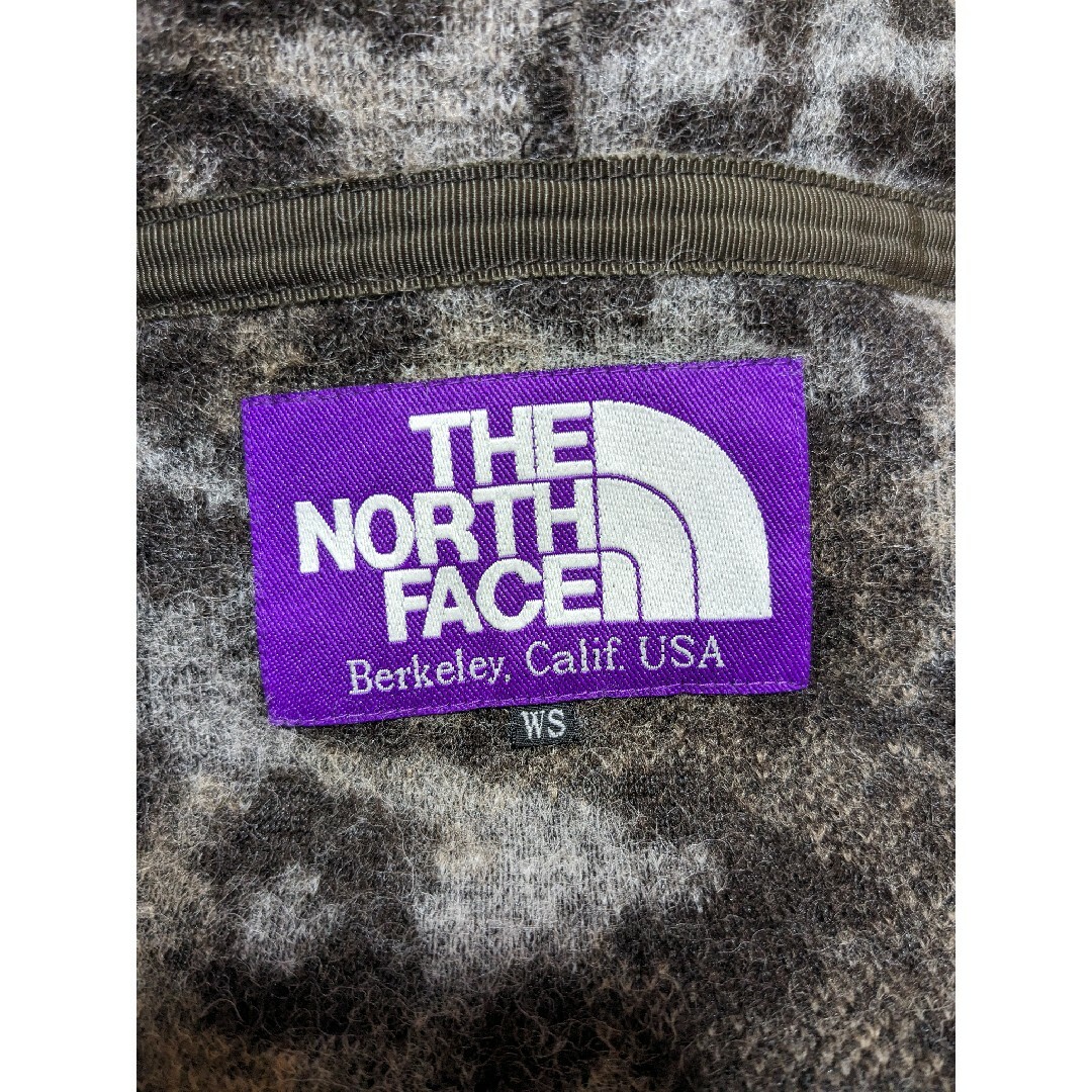 THE NORTH FACE(ザノースフェイス)のノースフェイス パープルレーベルレオパード ウールフリース ジップアップ パーカ レディースのトップス(パーカー)の商品写真