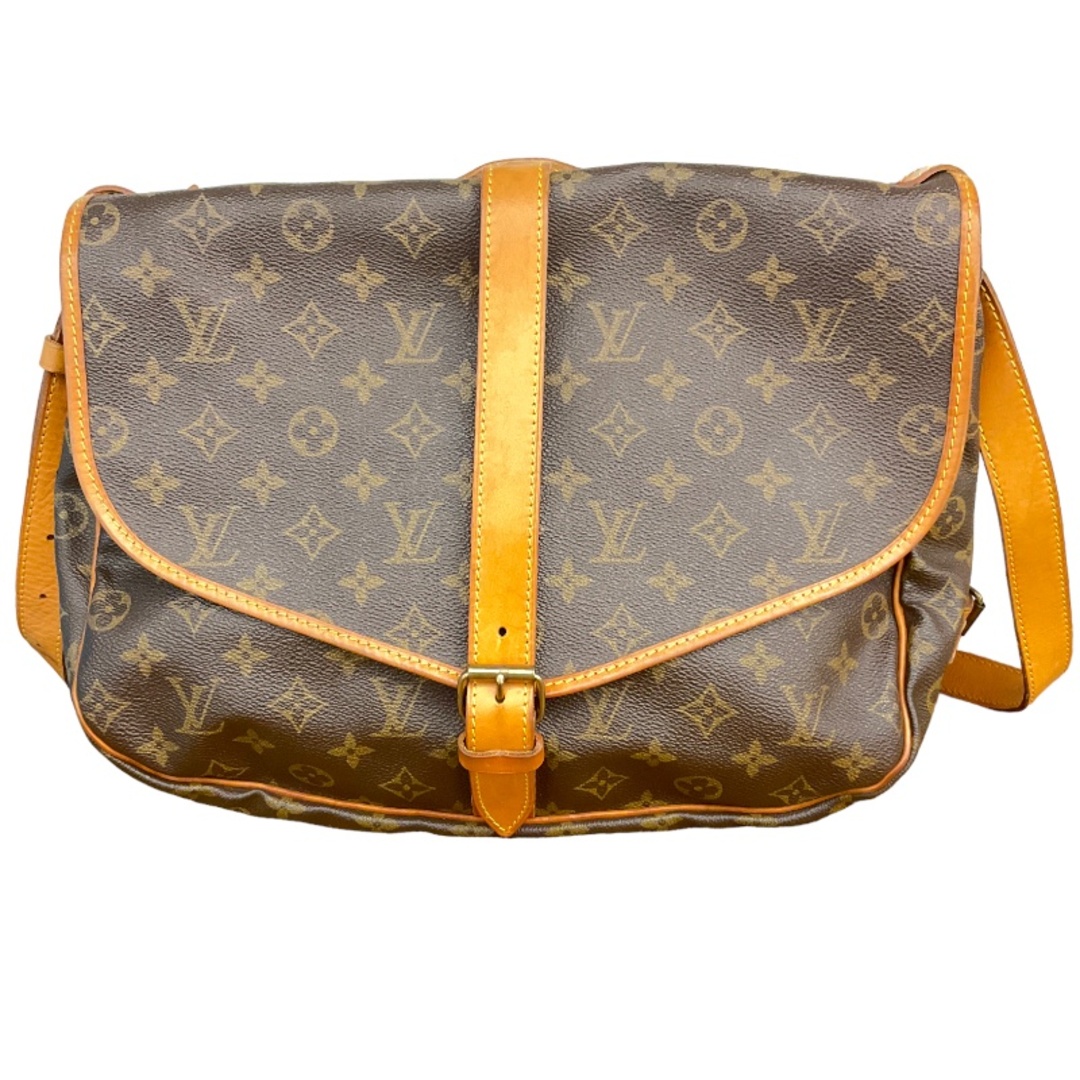 ルイ・ヴィトン LOUIS VUITTON ソミュール35 M42254 モノグラム