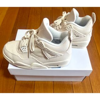 ジョーダン(Jordan Brand（NIKE）)のNike WMNS Air Jordan 4 Sail(スニーカー)