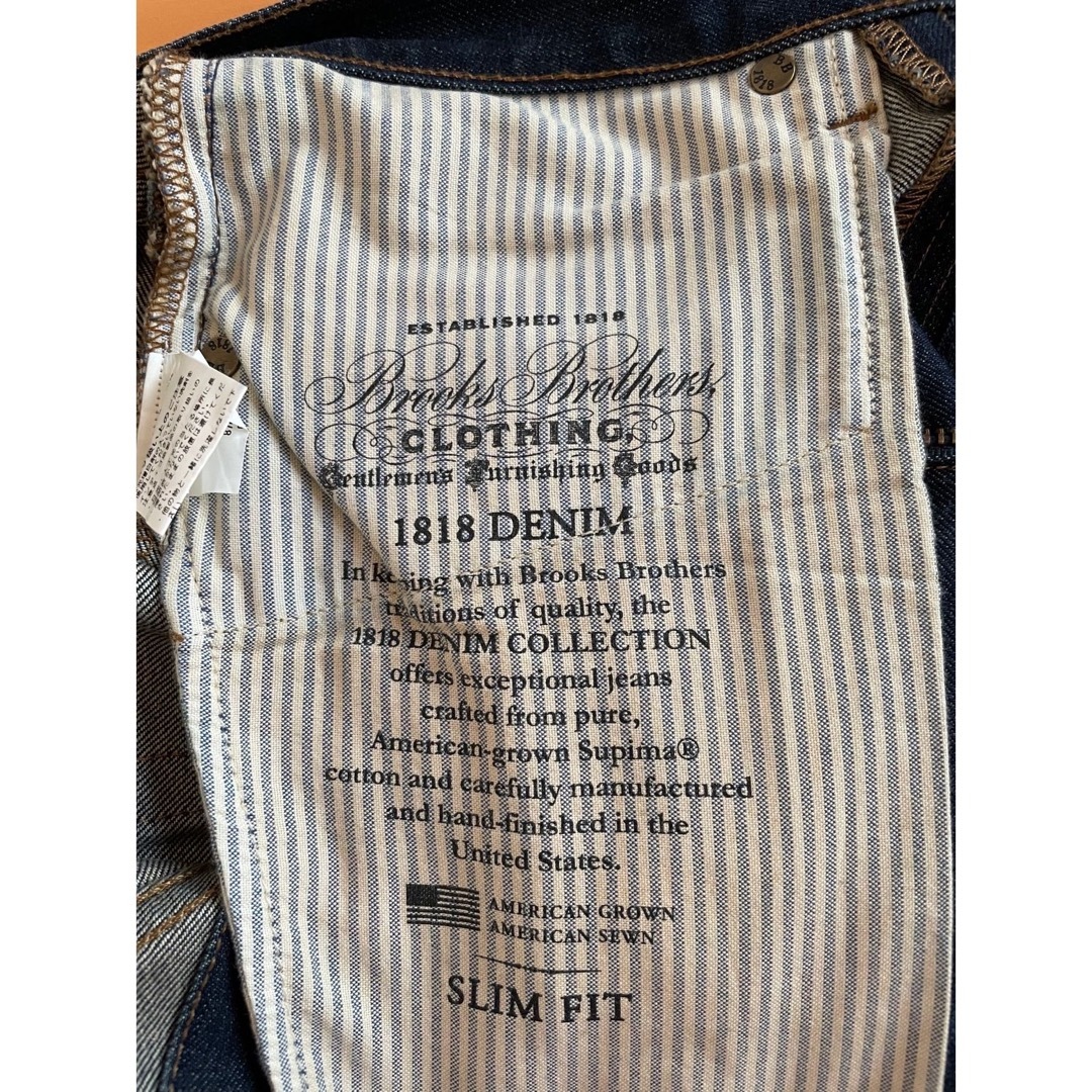 ブルックスブラザーズ Brooks Brothers ジーンズ スリムフィット ブルックスブラザーズ デニム スリムフィット W32