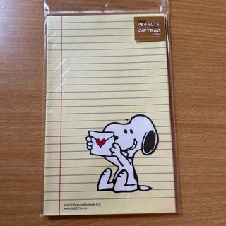 スヌーピー(SNOOPY)の新品未開封！スヌーピー　ギフトバッグ　１０枚入り　封筒　平袋(カード/レター/ラッピング)