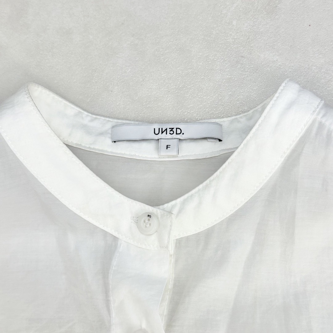 週末限定値下げ新品 UN3D. OPEN ショルダーOVERシャツ