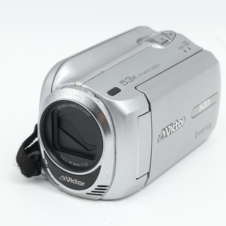 ケンウッド(KENWOOD)の【良品】JVCケンウッド ビクター 80GBハードディスクムービー シルバー GZ-MG980-S(ビデオカメラ)