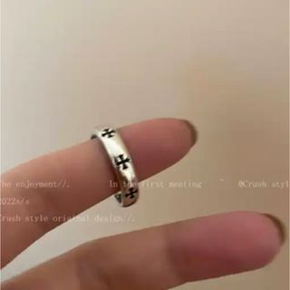 ロンハーマン(Ron Herman)の【Design silver ring】#045 印刻あり⭕️(リング(指輪))