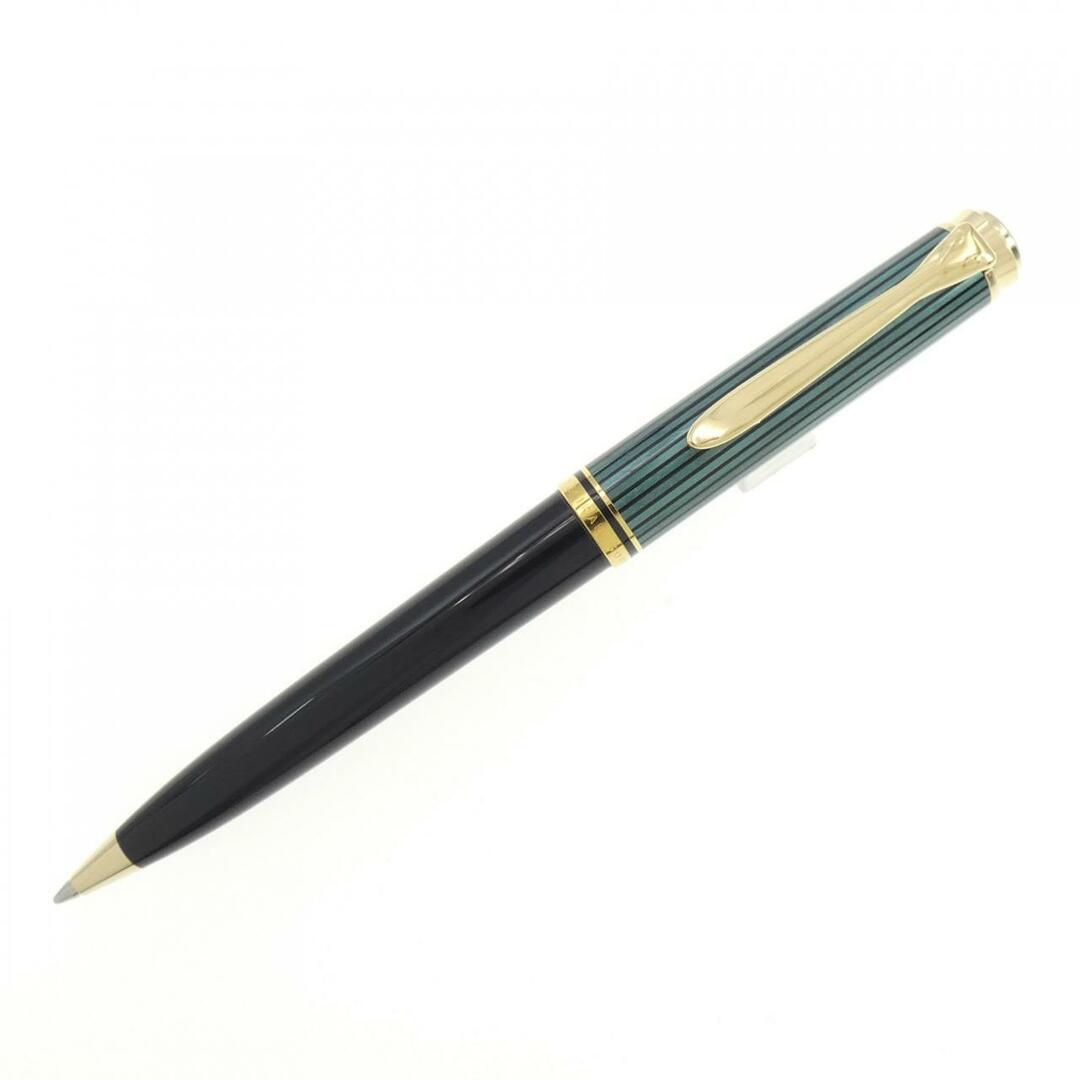ペリカン スーベレーンK800緑縞 ボールペン