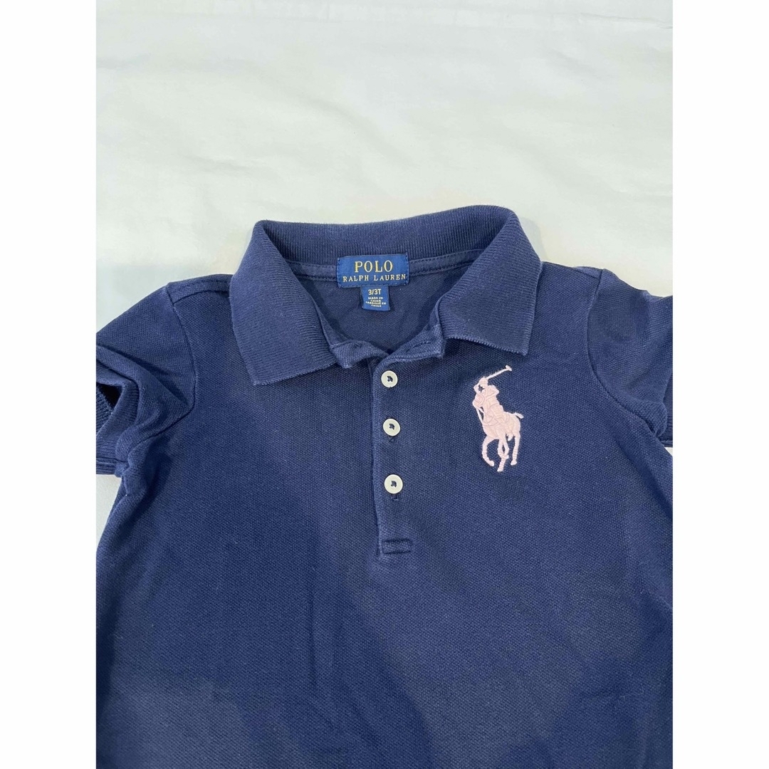 POLO RALPH LAUREN(ポロラルフローレン)のポロ　ワンピース　3Tサイズ キッズ/ベビー/マタニティのキッズ服女の子用(90cm~)(ワンピース)の商品写真