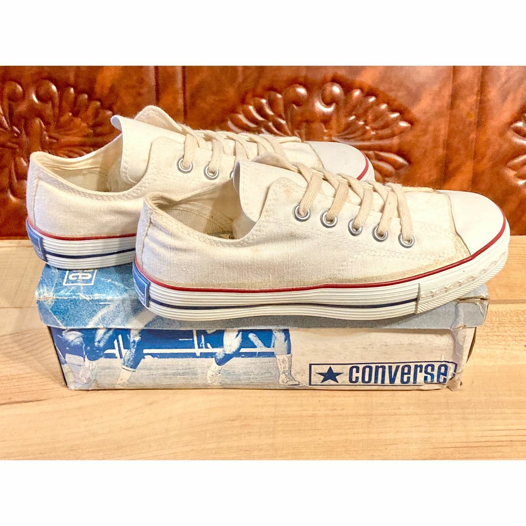 CONVERSE - ☆70s!USA!レア!コンバース コーチ 白 デッド CONVERSE - ☆70s!USA!レア!コンバース コーチ 白 デッド