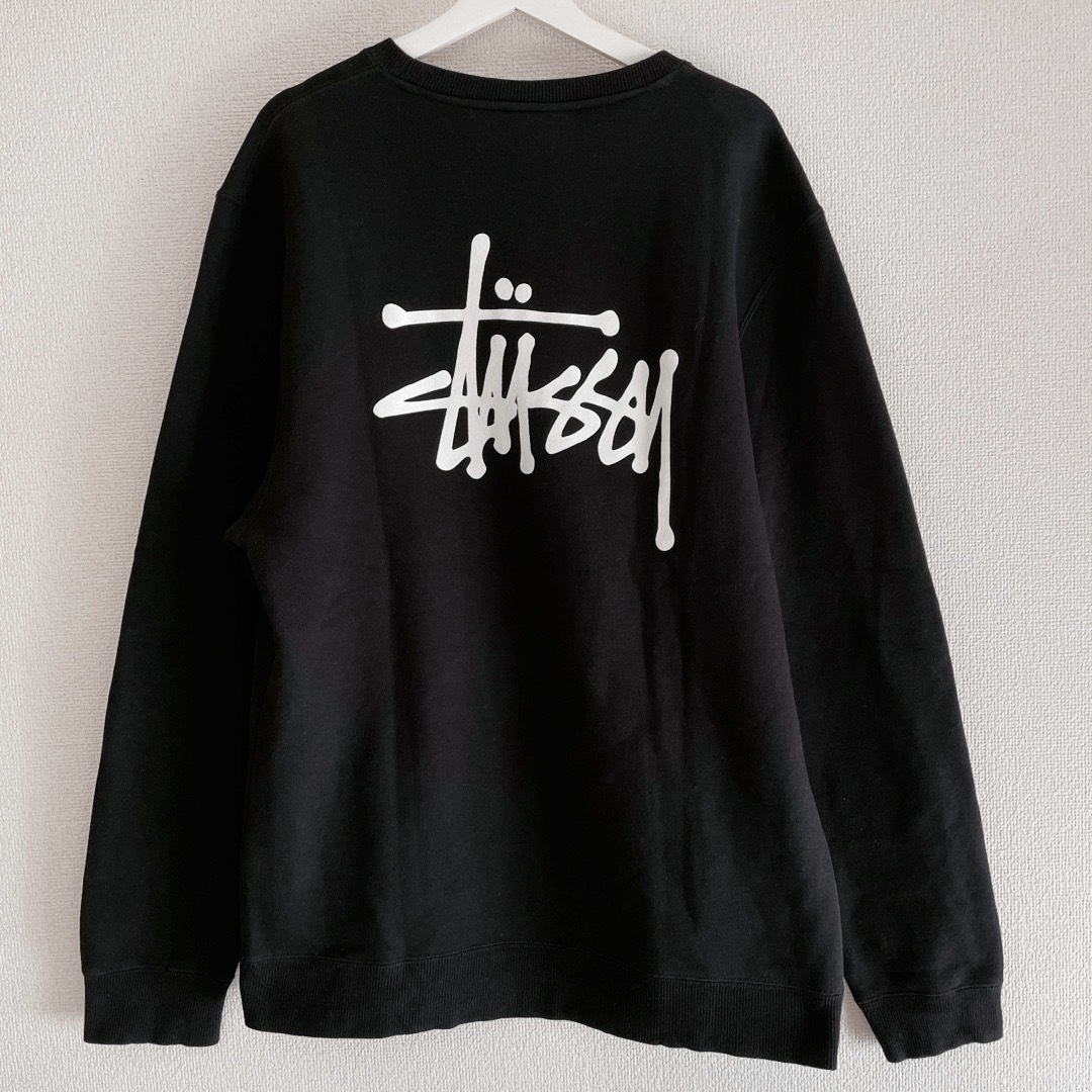 海外限定 ステューシー Stussy トレーナー グレー XL 裏起毛