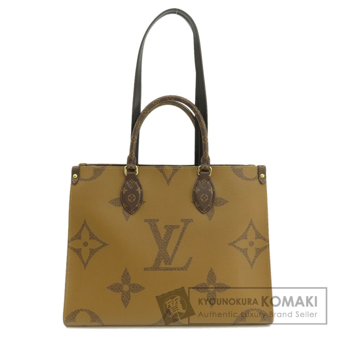 LOUIS VUITTON M45321 オンザゴーMM モノグラムジャイアント トートバッグ モノグラムリバース レディース