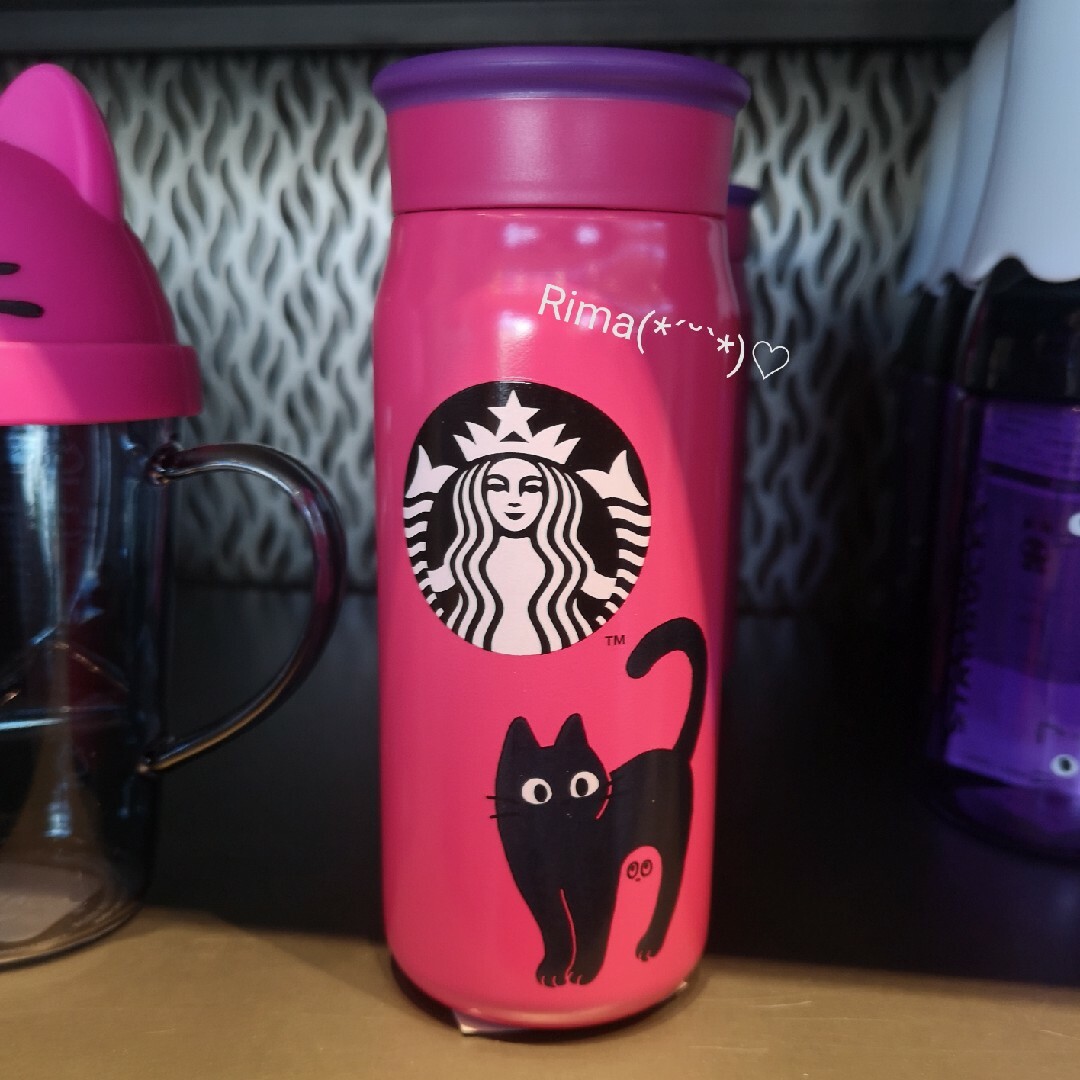 Starbucks - スタバ ハロウィン2023 ステンレスボトル キャット 完売品