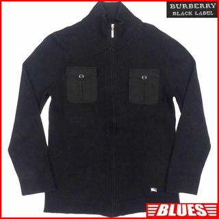 バーバリーブラックレーベル(BURBERRY BLACK LABEL)の廃盤 バーバリーブラックレーベル L ジャケット 黒 ノバチェック TY2615(ブルゾン)