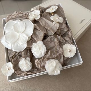 オルガブランカ】コルタイヤリング お花 結婚式 前撮りの通販 by Mm's