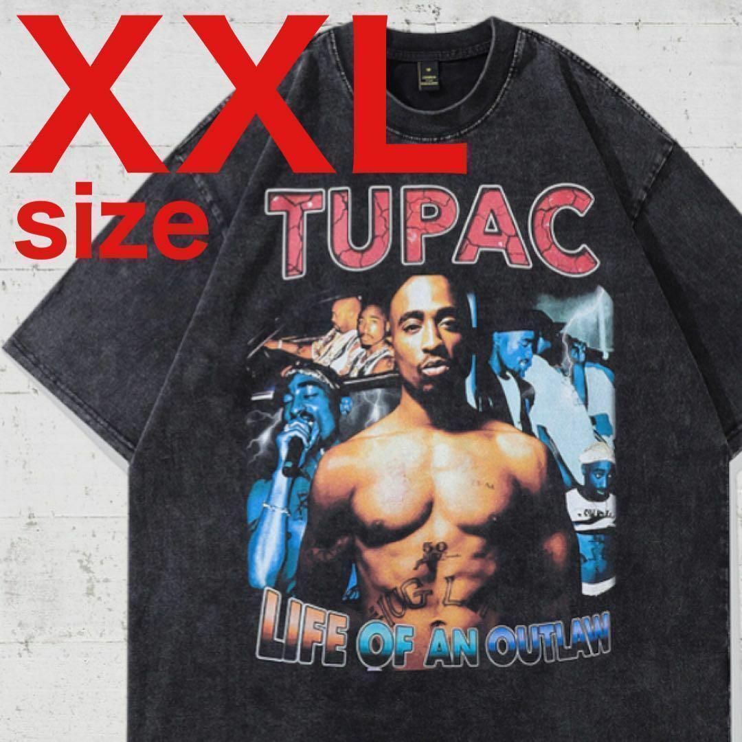 ラッパーTシャツ　2pac XXL