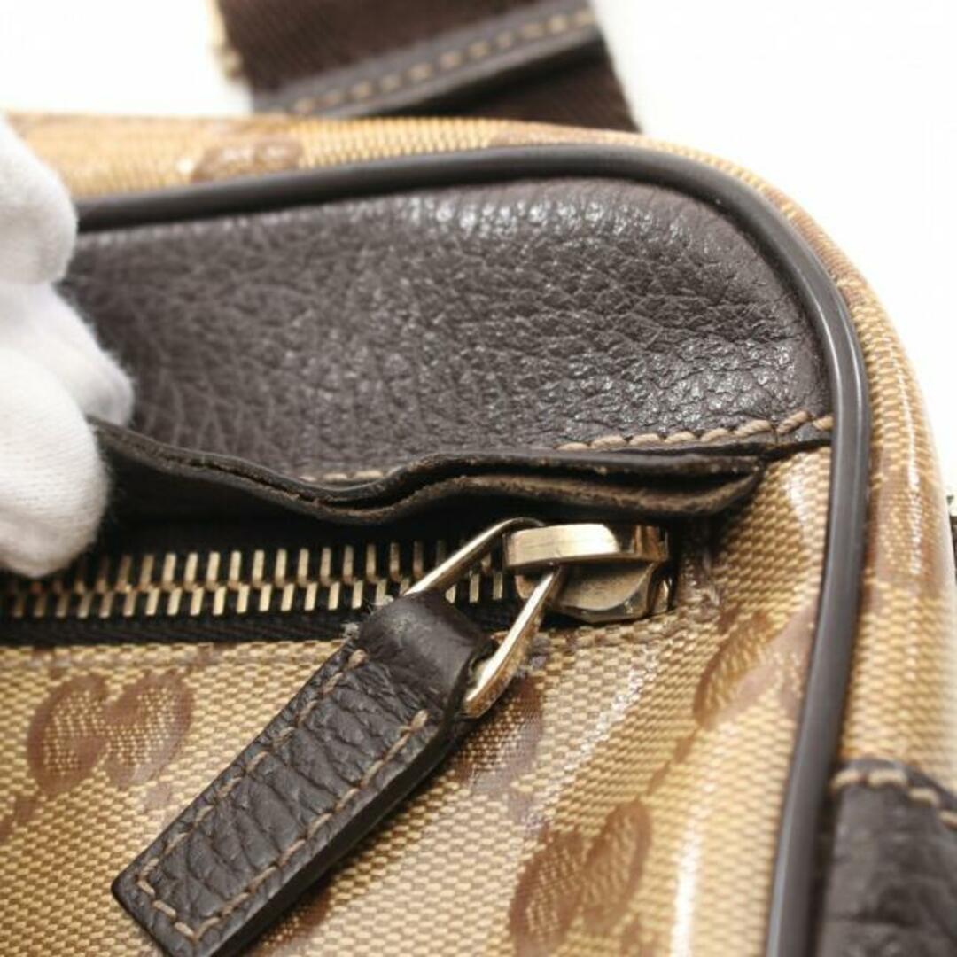 Gucci - GGクリスタル ボディバッグ ウエストバッグ コーティング