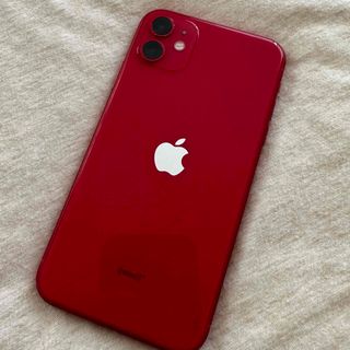 アイフォーン(iPhone)のiPhone11 64GB red(スマートフォン本体)