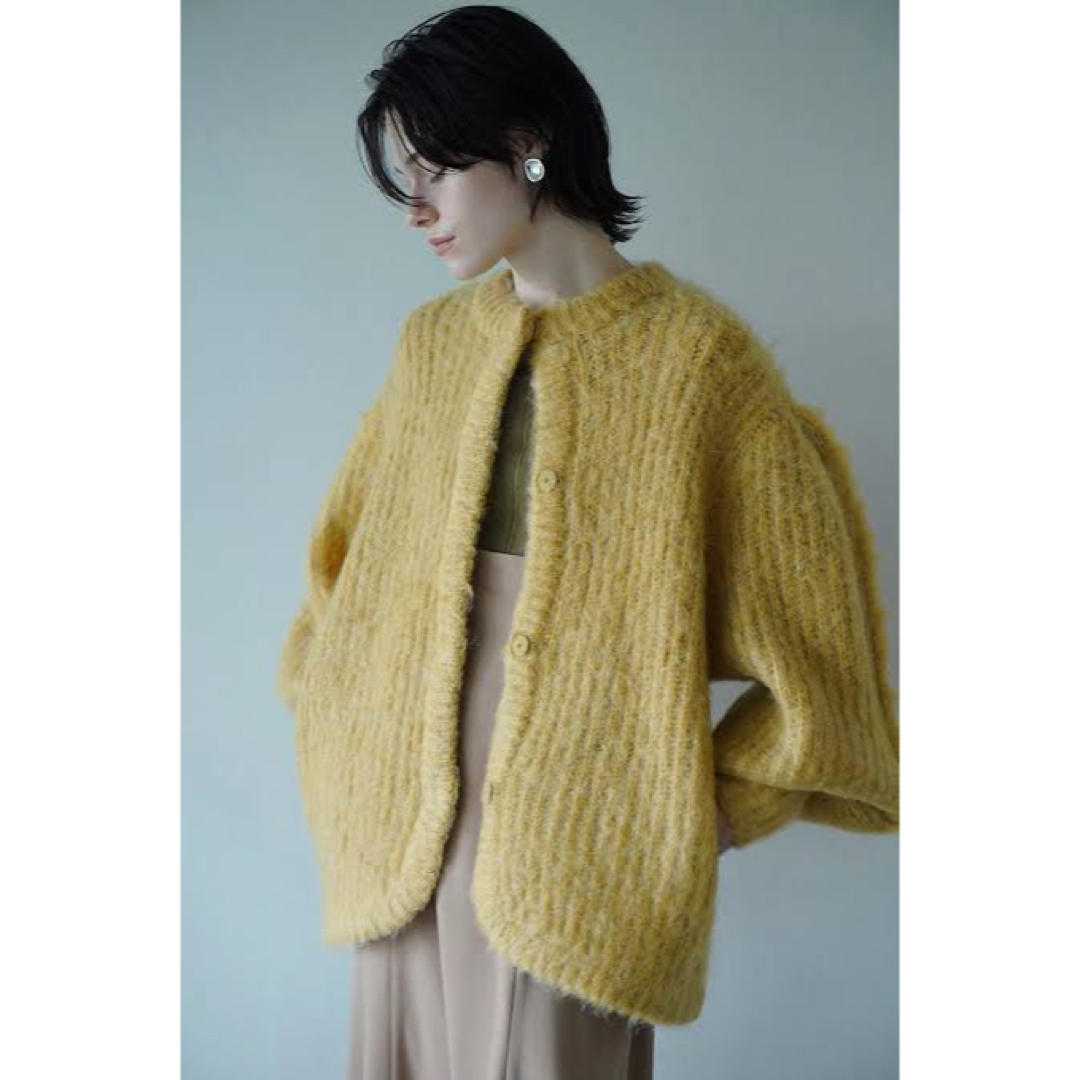 CLANE COLOR MOHAIR SHAGGY CARDIGAN - www.sorbillomenu.com