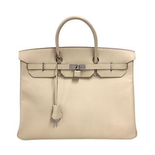 エルメス(Hermes)の　エルメス HERMES バーキン40 □M刻 パルシュマン シルバー金具 エプソン メンズ ハンドバッグ(その他)