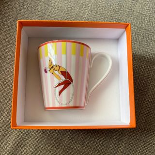 エルメス(Hermes)の【新品未使用】HERMES エルメス サーカス マグカップ 250ml ピンク(食器)