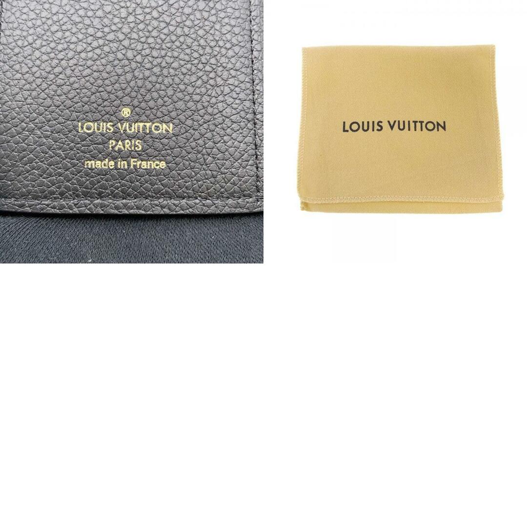 ルイヴィトン 三つ折り財布 モノグラム・アンプラント ポルトフォイユ・ヴィクトリーヌ M80968 LOUIS VUITTON 財布 ブラック 黒