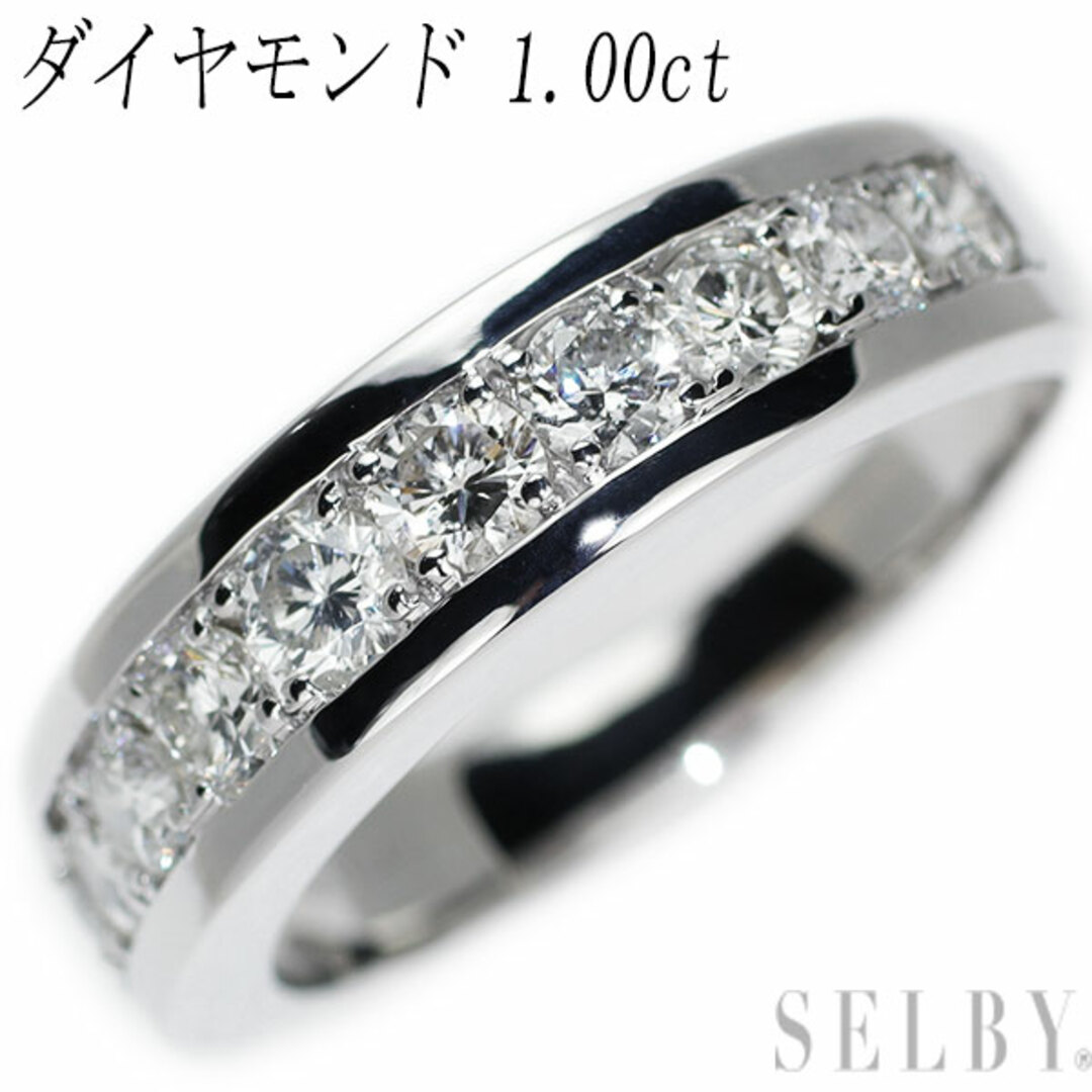 K18WG ダイヤモンド リング 1.00ctの通販 by 株式会社セルビー@ラクマ ...