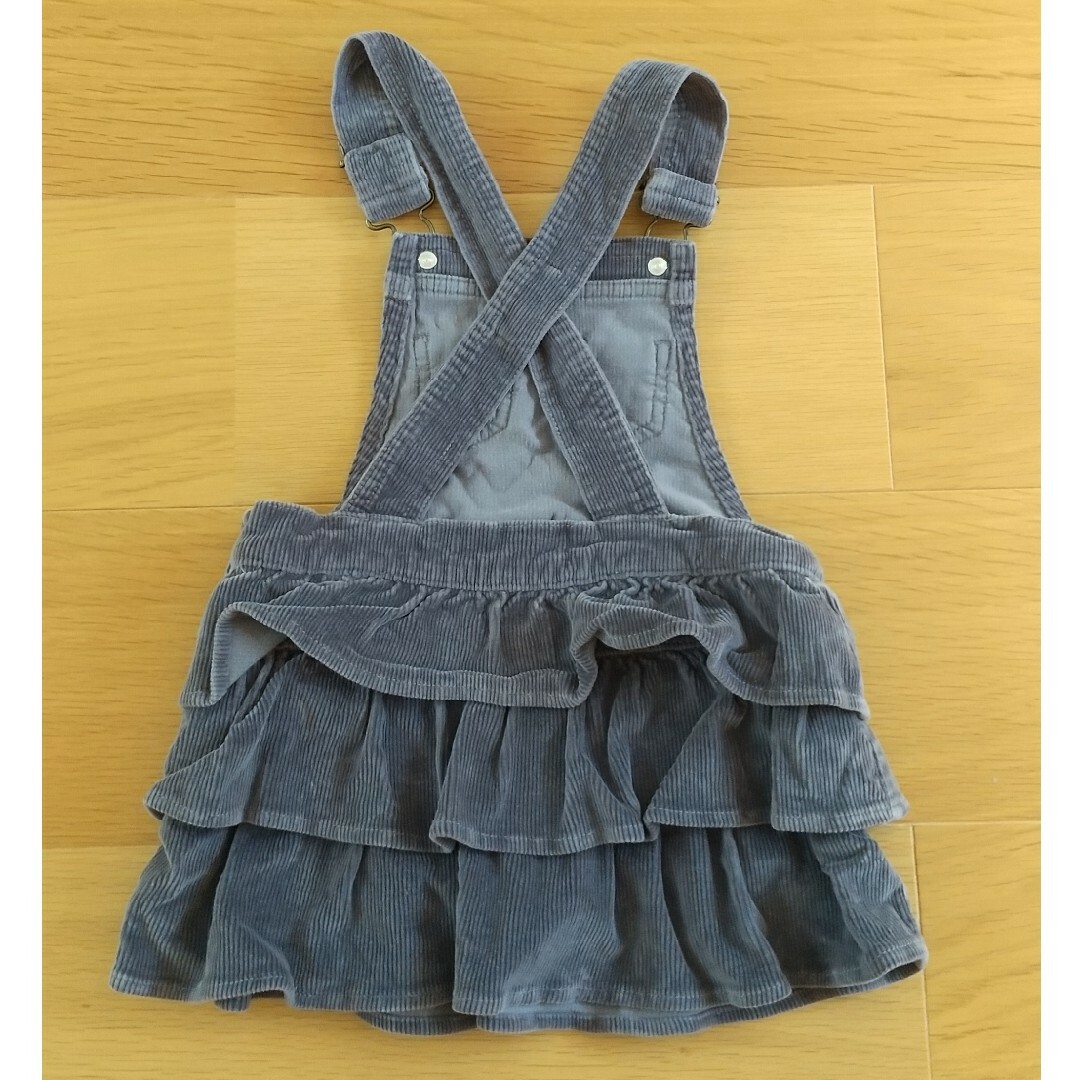 babyGAP(ベビーギャップ)のbabyGap  オーバーオールスカート キッズ/ベビー/マタニティのキッズ服女の子用(90cm~)(ワンピース)の商品写真