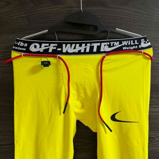 オフホワイト(OFF-WHITE)のオフホワイト　レギンス　メンズ(ウェア)