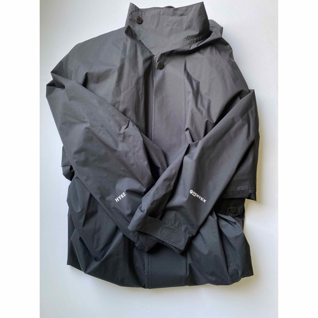 HYKE PERTEX MILITARY COAT size2 BLACK HYKE PERTEX MILITARY COAT size2 BLACK