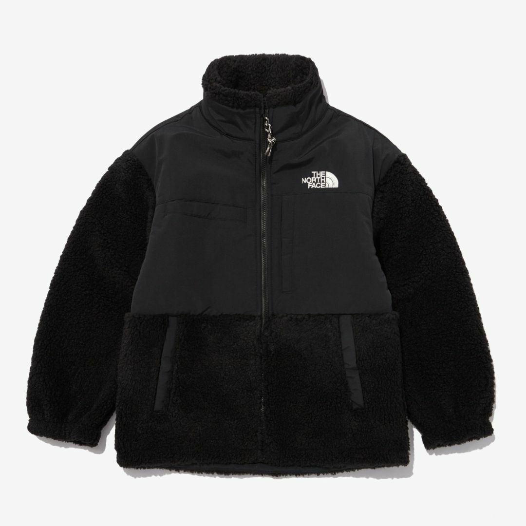 THE NORTH FACE(ザノースフェイス)のTHE NORTH　FACE　KIDS 　ボアジャケット　130cm ブラック キッズ/ベビー/マタニティのキッズ服男の子用(90cm~)(ジャケット/上着)の商品写真