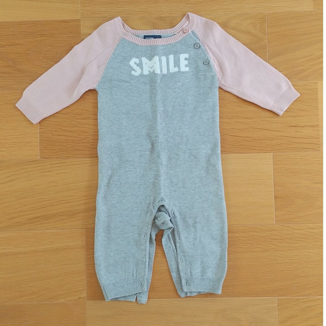 babyGAP(ベビーギャップ)のbabyGap  ニットロンパース キッズ/ベビー/マタニティのベビー服(~85cm)(ロンパース)の商品写真